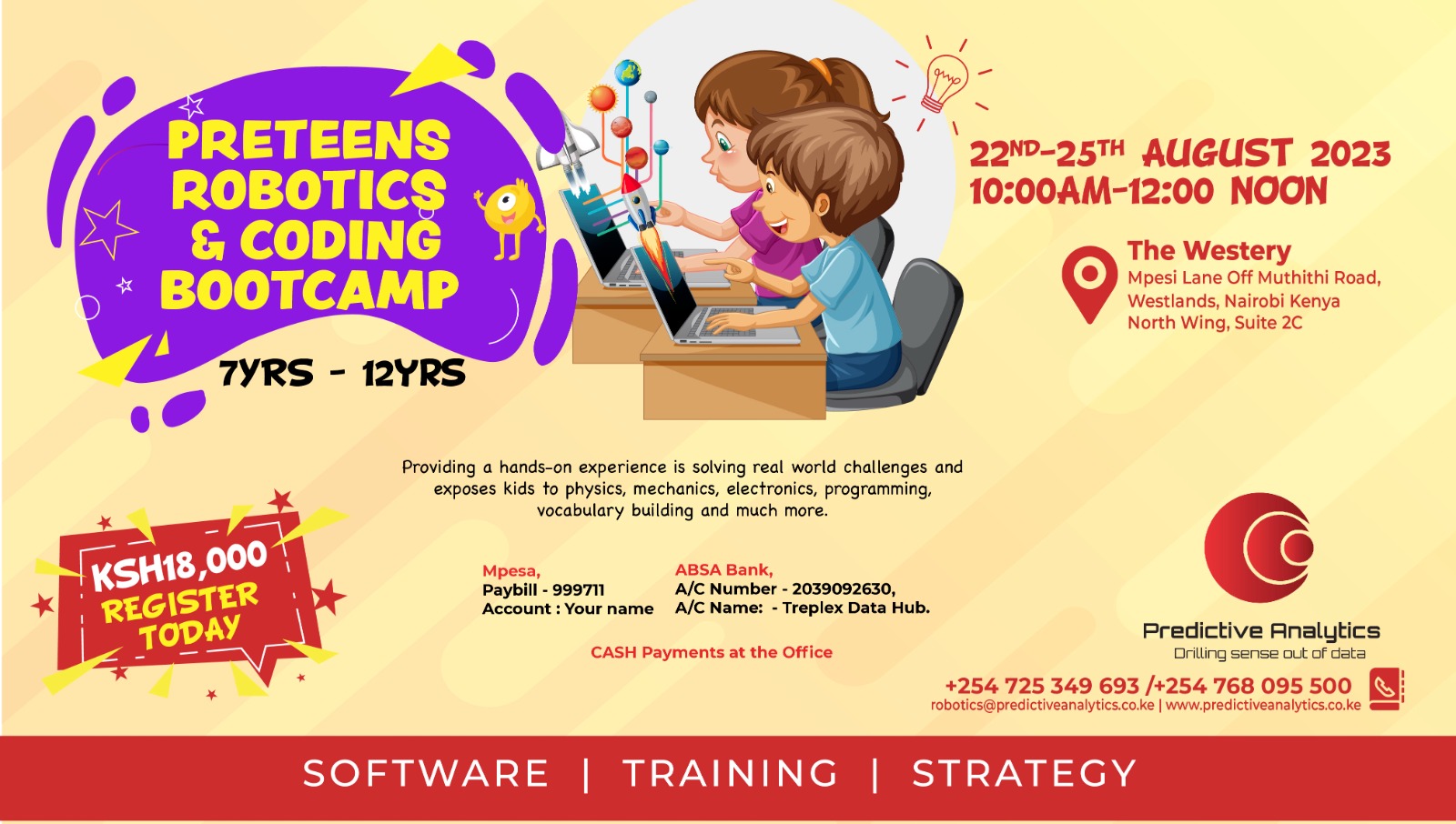 Preteens Robotic and Coding Bootcamp